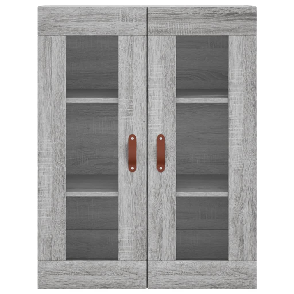 Ντουλάπι Γκρι Sonoma 69,5 x 34 x 180 εκ. Επεξεργασμένο Ξύλο