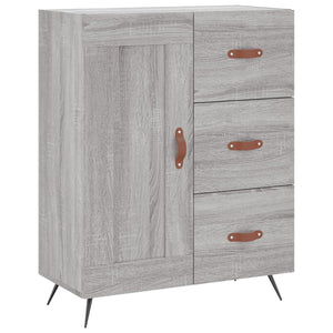 Ντουλάπι Γκρι Sonoma 69,5 x 34 x 180 εκ. Επεξεργασμένο Ξύλο
