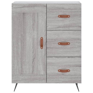 Ντουλάπι Γκρι Sonoma 69,5 x 34 x 180 εκ. Επεξεργασμένο Ξύλο