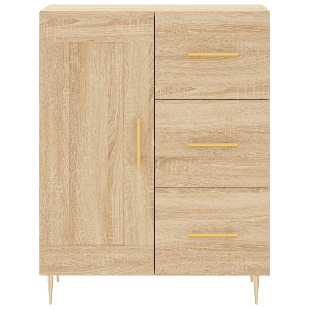 Ντουλάπι Sonoma δρυς 69,5 x 34 x 180 εκ. από Επεξεργασμένο Ξύλο
