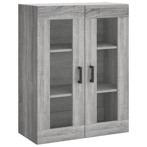Ντουλάπι Γκρι Sonoma 69,5 x 34 x 180 εκ. Επεξεργασμένο Ξύλο