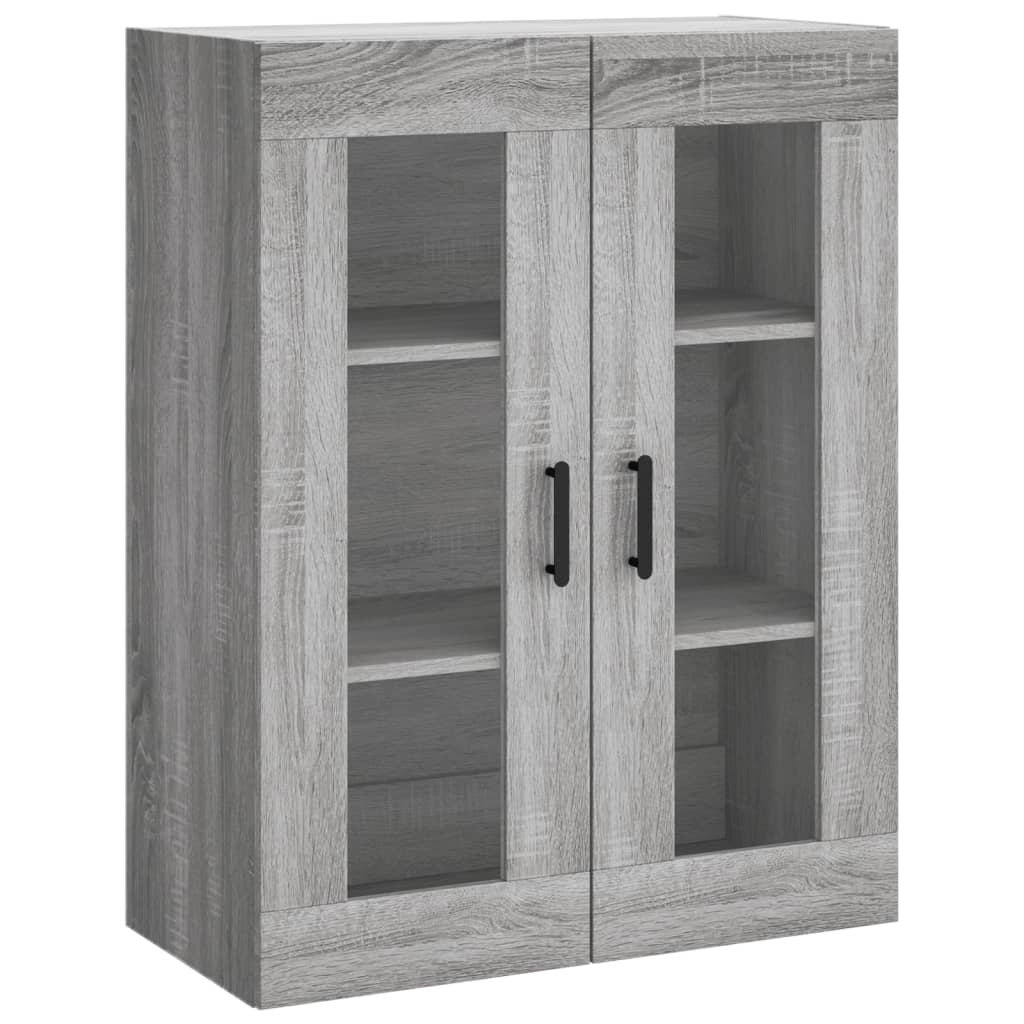 Ντουλάπι Γκρι Sonoma 69,5 x 34 x 180 εκ. Επεξεργασμένο Ξύλο - Pakobazaar