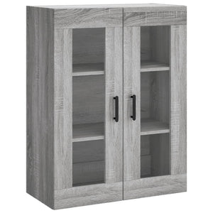 Ντουλάπι Γκρι Sonoma 69,5 x 34 x 180 εκ. Επεξεργασμένο Ξύλο - Pakobazaar