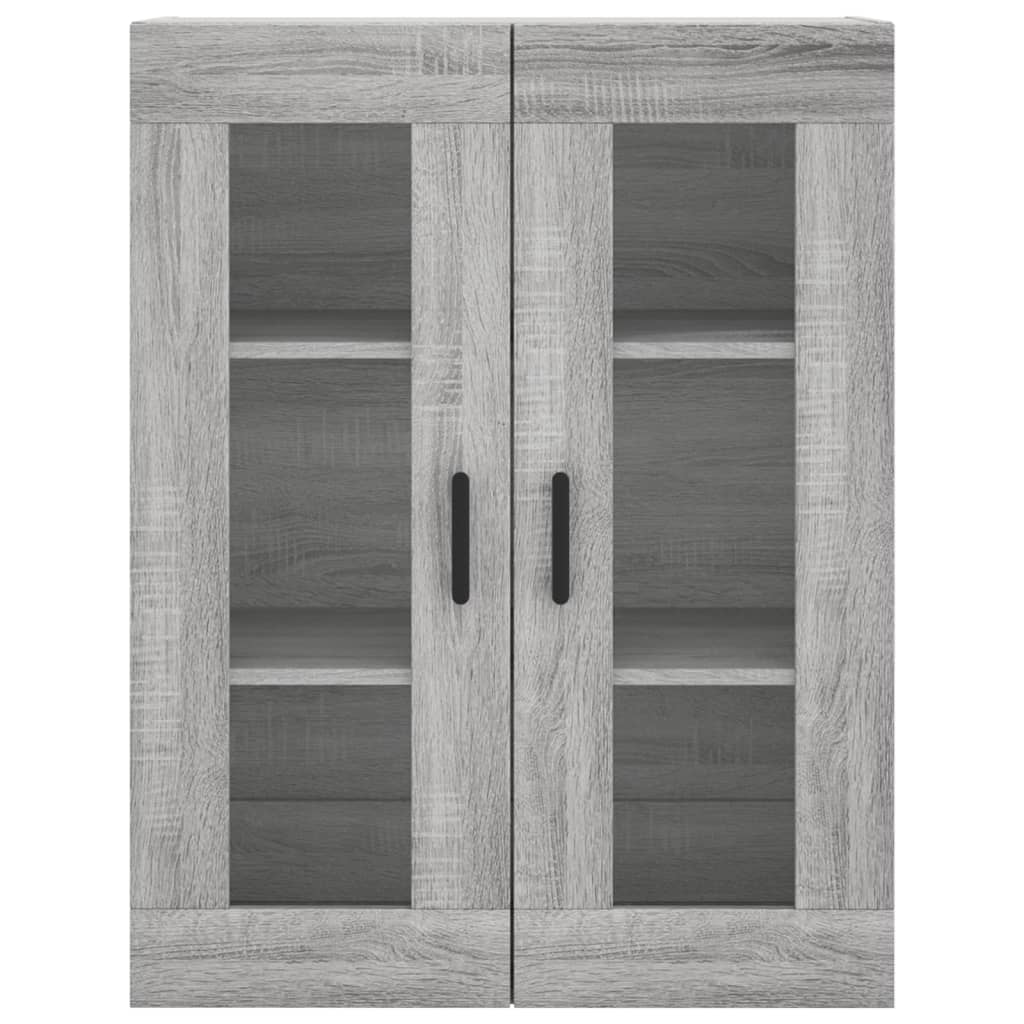 Ντουλάπι Γκρι Sonoma 69,5 x 34 x 180 εκ. Επεξεργασμένο Ξύλο - Pakobazaar