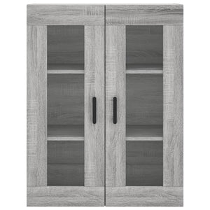 Ντουλάπι Γκρι Sonoma 69,5 x 34 x 180 εκ. Επεξεργασμένο Ξύλο - Pakobazaar