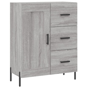 Ντουλάπι Γκρι Sonoma 69,5 x 34 x 180 εκ. Επεξεργασμένο Ξύλο - Pakobazaar