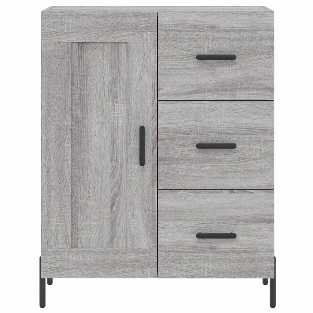 Ντουλάπι Γκρι Sonoma 69,5 x 34 x 180 εκ. Επεξεργασμένο Ξύλο - Pakobazaar