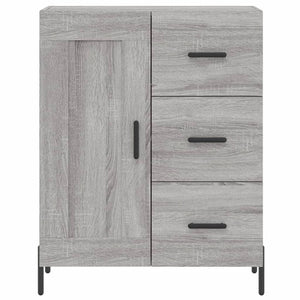 Ντουλάπι Γκρι Sonoma 69,5 x 34 x 180 εκ. Επεξεργασμένο Ξύλο - Pakobazaar