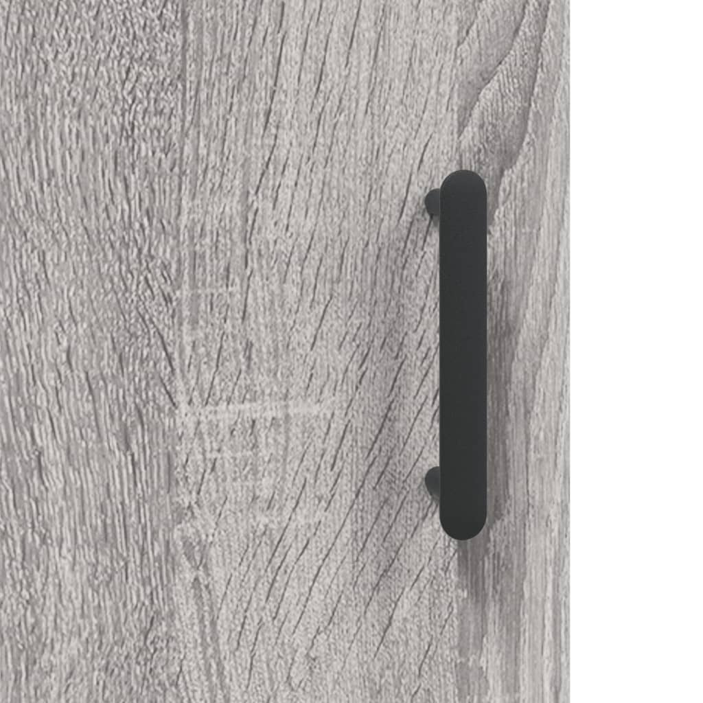 Ντουλάπι Γκρι Sonoma 69,5 x 34 x 180 εκ. Επεξεργασμένο Ξύλο - Pakobazaar