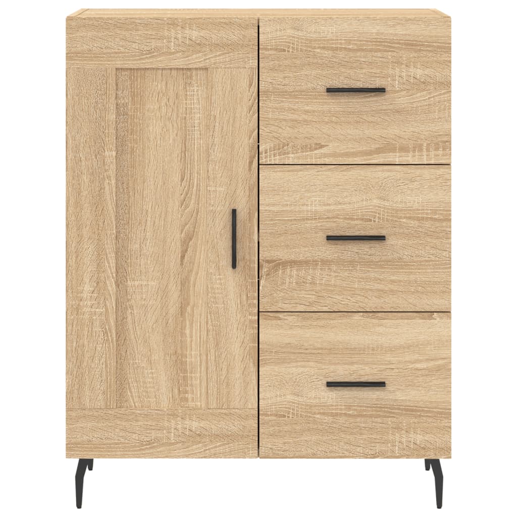 Ντουλάπι Sonoma δρυς 69,5 x 34 x 180 εκ. από Επεξεργασμένο Ξύλο - Pakobazaar