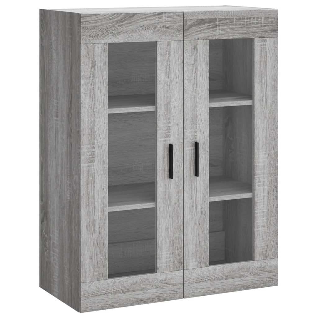 Ντουλάπι Γκρι Sonoma 69,5 x 34 x 180 εκ. Επεξεργασμένο Ξύλο