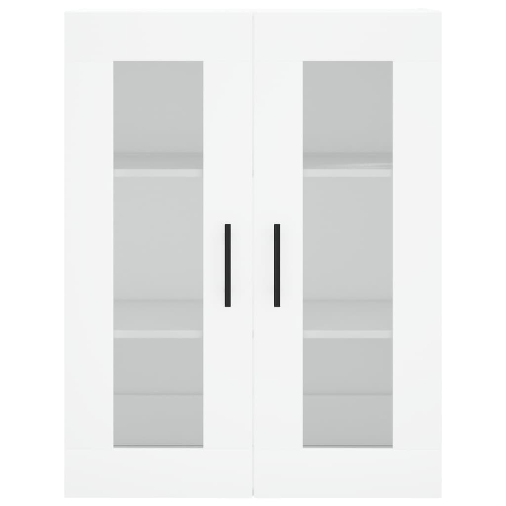 Ντουλάπι Λευκό 69,5x34x180 εκ. από Επεξεργασμένο Ξύλο