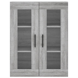 Ντουλάπι Γκρι Sonoma 69,5 x 34 x 180 εκ. Επεξεργασμένο Ξύλο
