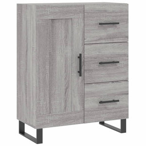 Ντουλάπι Γκρι Sonoma 69,5 x 34 x 180 εκ. Επεξεργασμένο Ξύλο