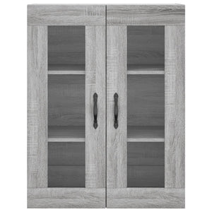 Ντουλάπι Γκρι Sonoma 69,5 x 34 x 180 εκ. Επεξεργασμένο Ξύλο
