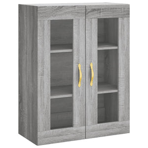 Ντουλάπι Γκρι Sonoma 69,5 x 34 x 180 εκ. Επεξεργασμένο Ξύλο