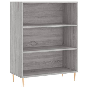 Ντουλάπι Γκρι Sonoma 69,5 x 34 x 180 εκ. Επεξεργασμένο Ξύλο
