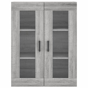 Ντουλάπι Γκρι Sonoma 69,5 x 34 x 180 εκ. Επεξεργασμένο Ξύλο