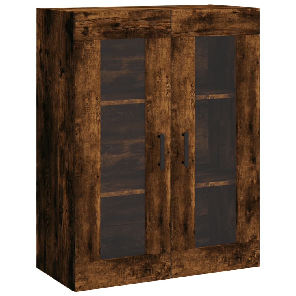 Ντουλάπι Καπνιστή Δρυς 69,5x34x180 εκ. από Επεξεργασμένο Ξύλο