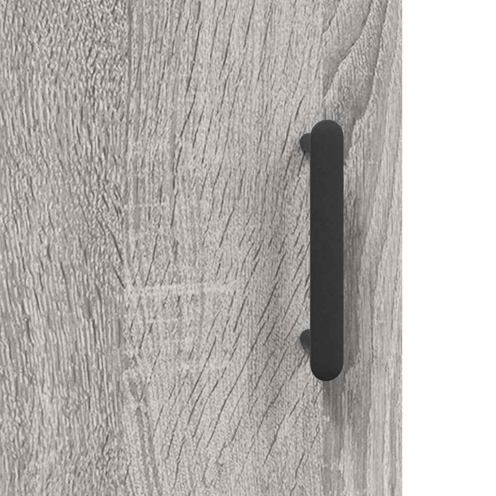 Ντουλάπι Γκρι Sonoma 69,5 x 34 x 180 εκ. Επεξεργασμένο Ξύλο