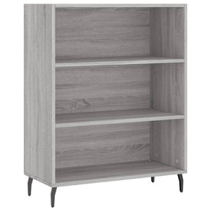 Ντουλάπι Γκρι Sonoma 69,5 x 34 x 180 εκ. Επεξεργασμένο Ξύλο