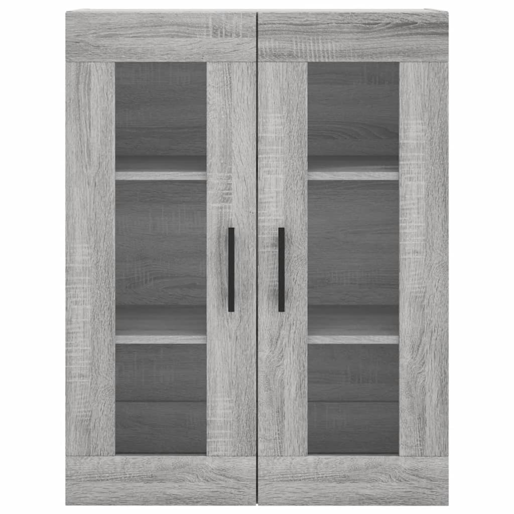 Ντουλάπι Γκρι Sonoma 69,5 x 34 x 180 εκ. Επεξεργασμένο Ξύλο