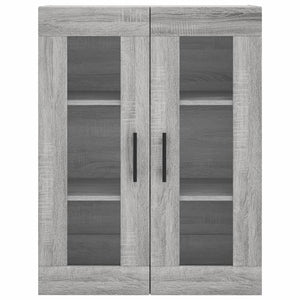 Ντουλάπι Γκρι Sonoma 69,5 x 34 x 180 εκ. Επεξεργασμένο Ξύλο