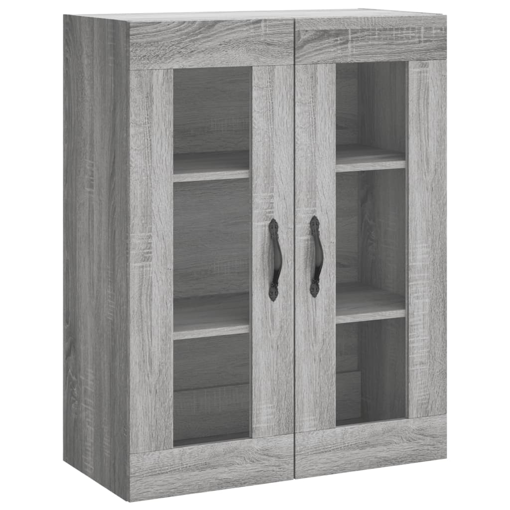 Ντουλάπι Γκρι Sonoma 69,5 x 34 x 180 εκ. Επεξεργασμένο Ξύλο