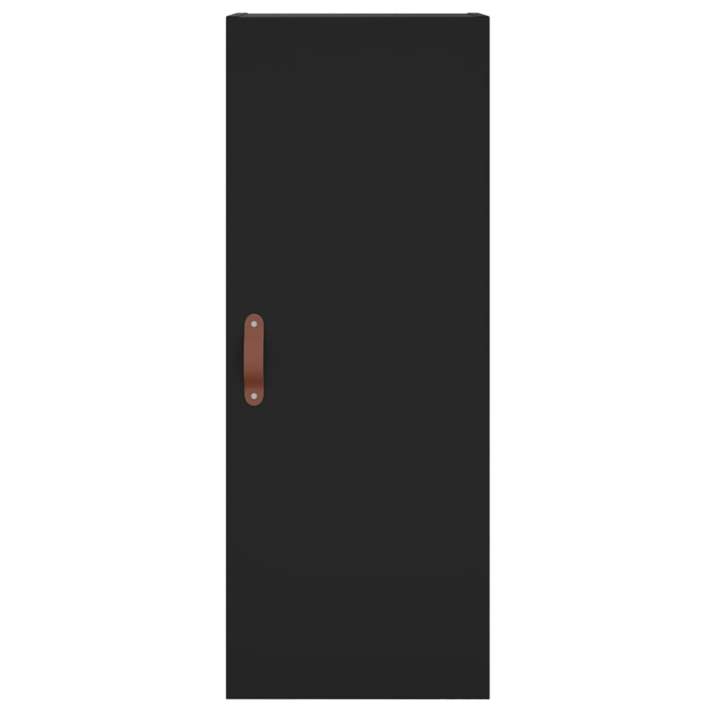 Ντουλάπι Μαύρο 34,5 x 34 x 180 εκ. από Επεξεργασμένο Ξύλο - Pakobazaar