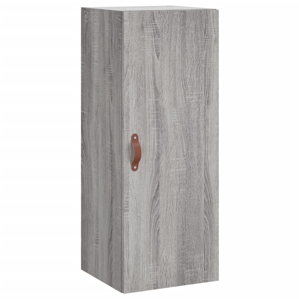 Μπουφές Sonoma Γκρι 34,5 x 34 x 180 εκ. από Επεξεργασμένο Ξύλο