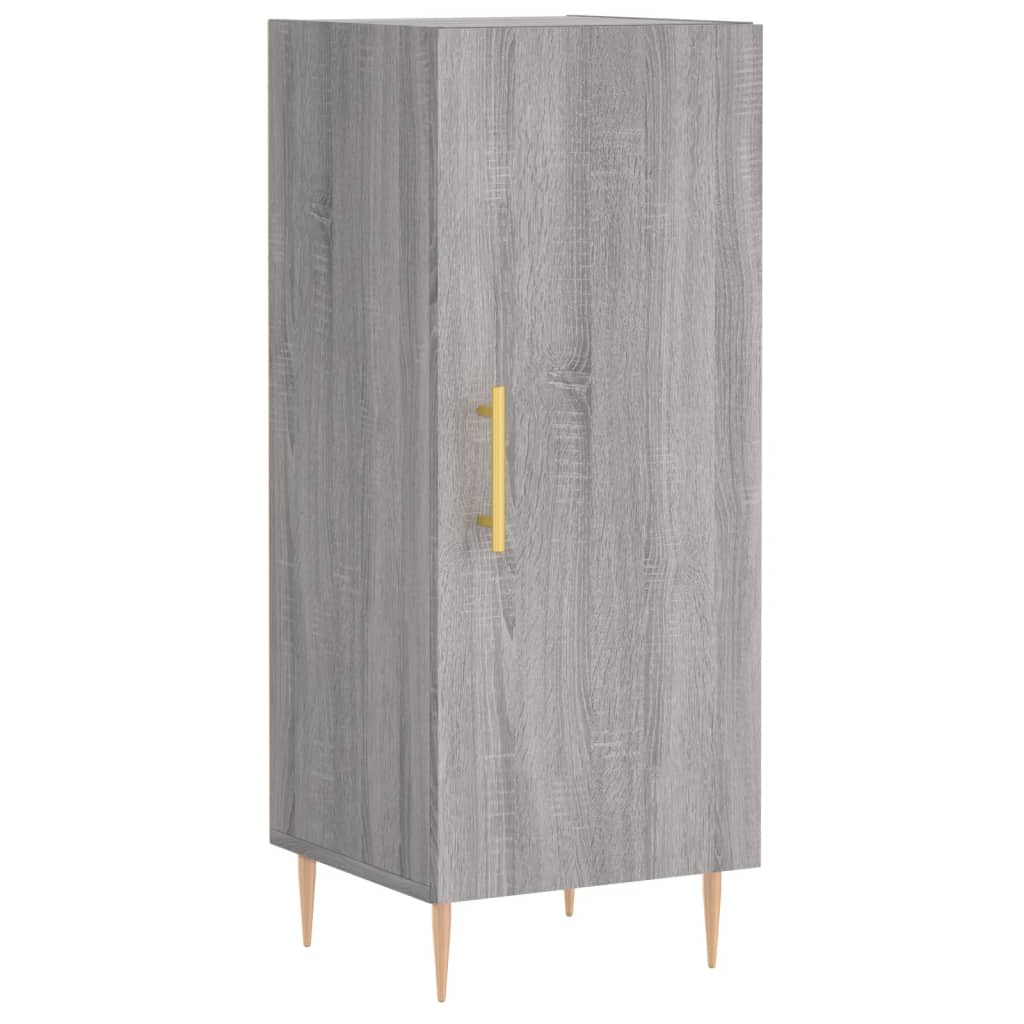 Μπουφές Sonoma Γκρι 34,5 x 34 x 180 εκ. από Επεξεργασμένο Ξύλο