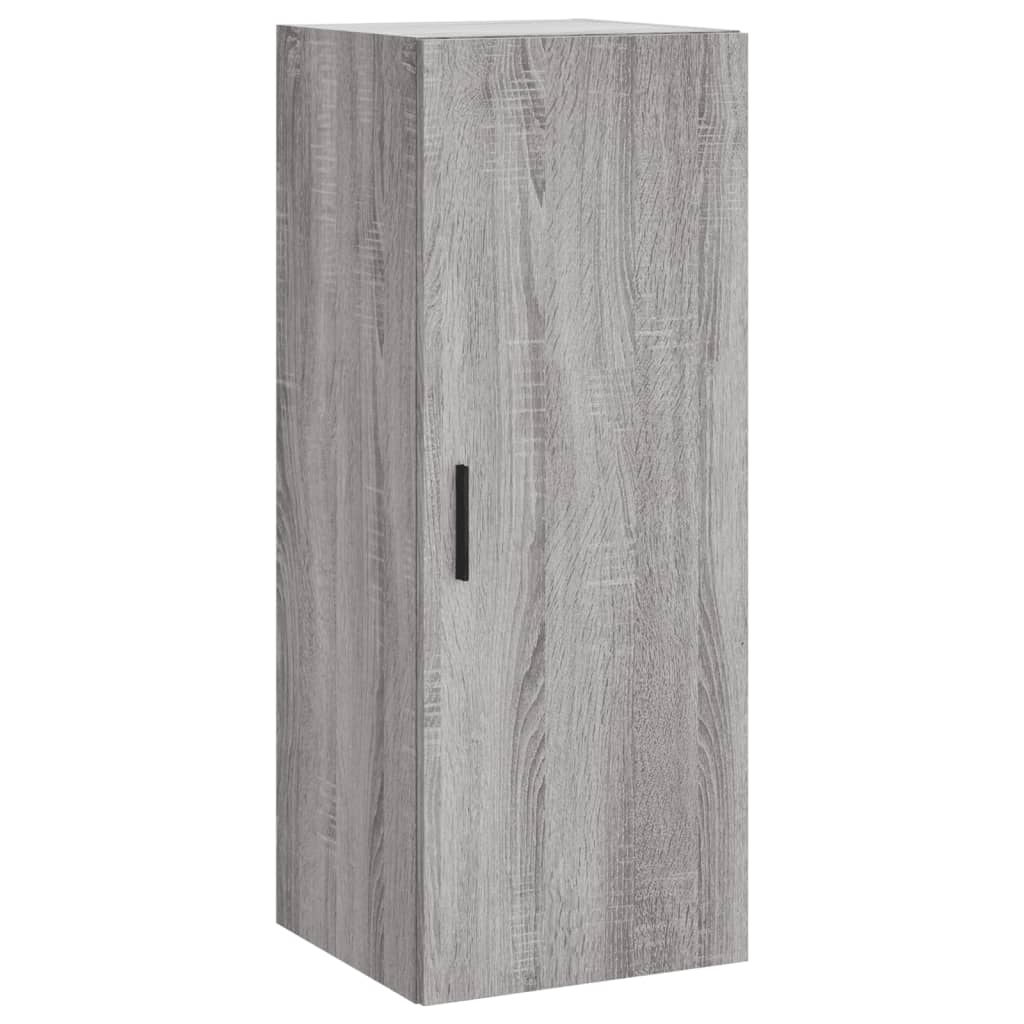 Μπουφές Sonoma Γκρι 34,5 x 34 x 180 εκ. από Επεξεργασμένο Ξύλο
