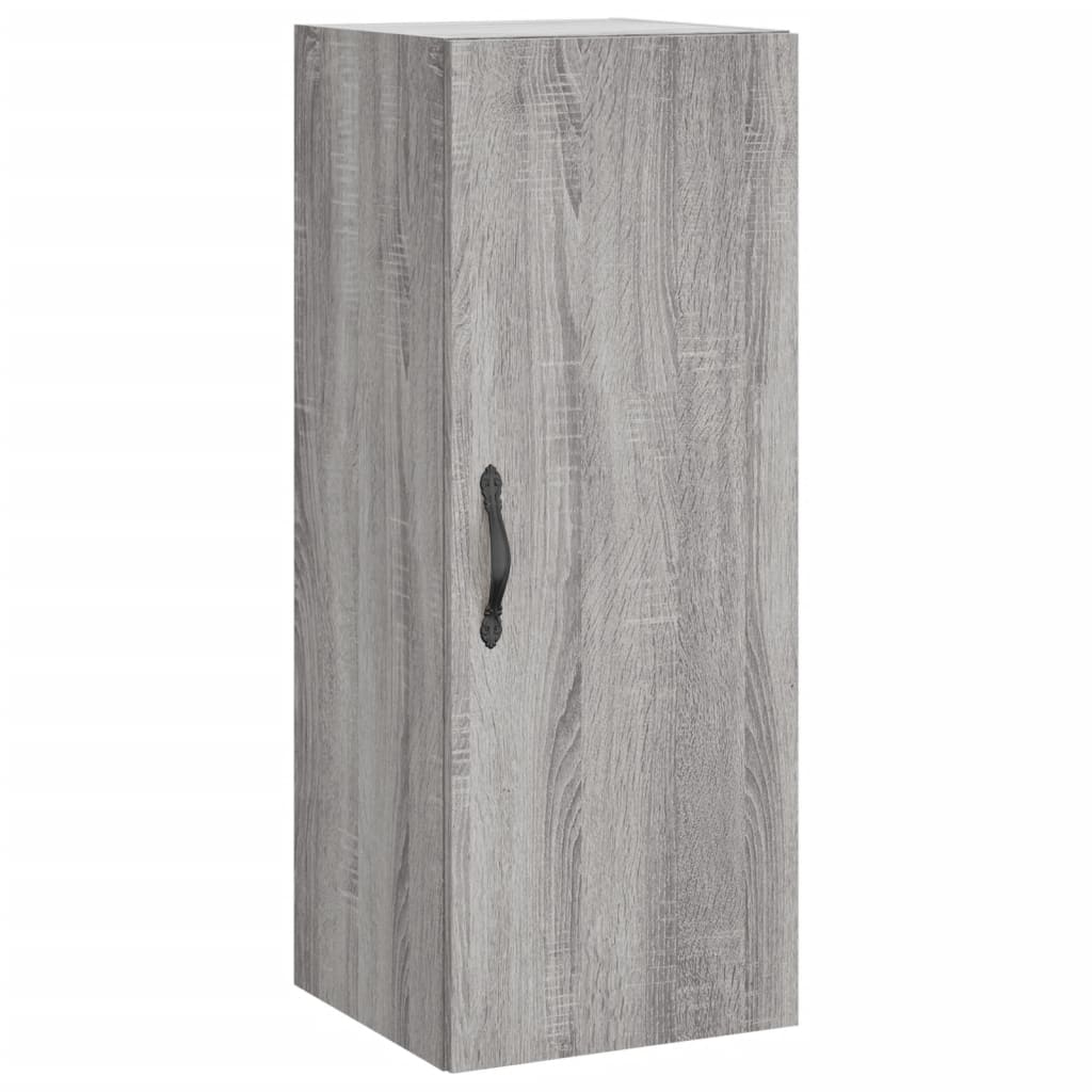 Μπουφές Sonoma Γκρι 34,5 x 34 x 180 εκ. από Επεξεργασμένο Ξύλο