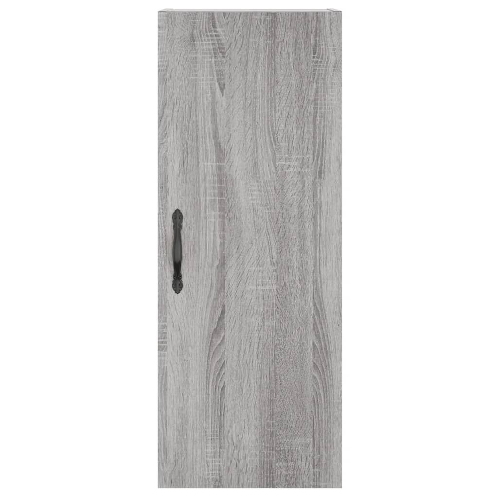 Μπουφές Sonoma Γκρι 34,5 x 34 x 180 εκ. από Επεξεργασμένο Ξύλο