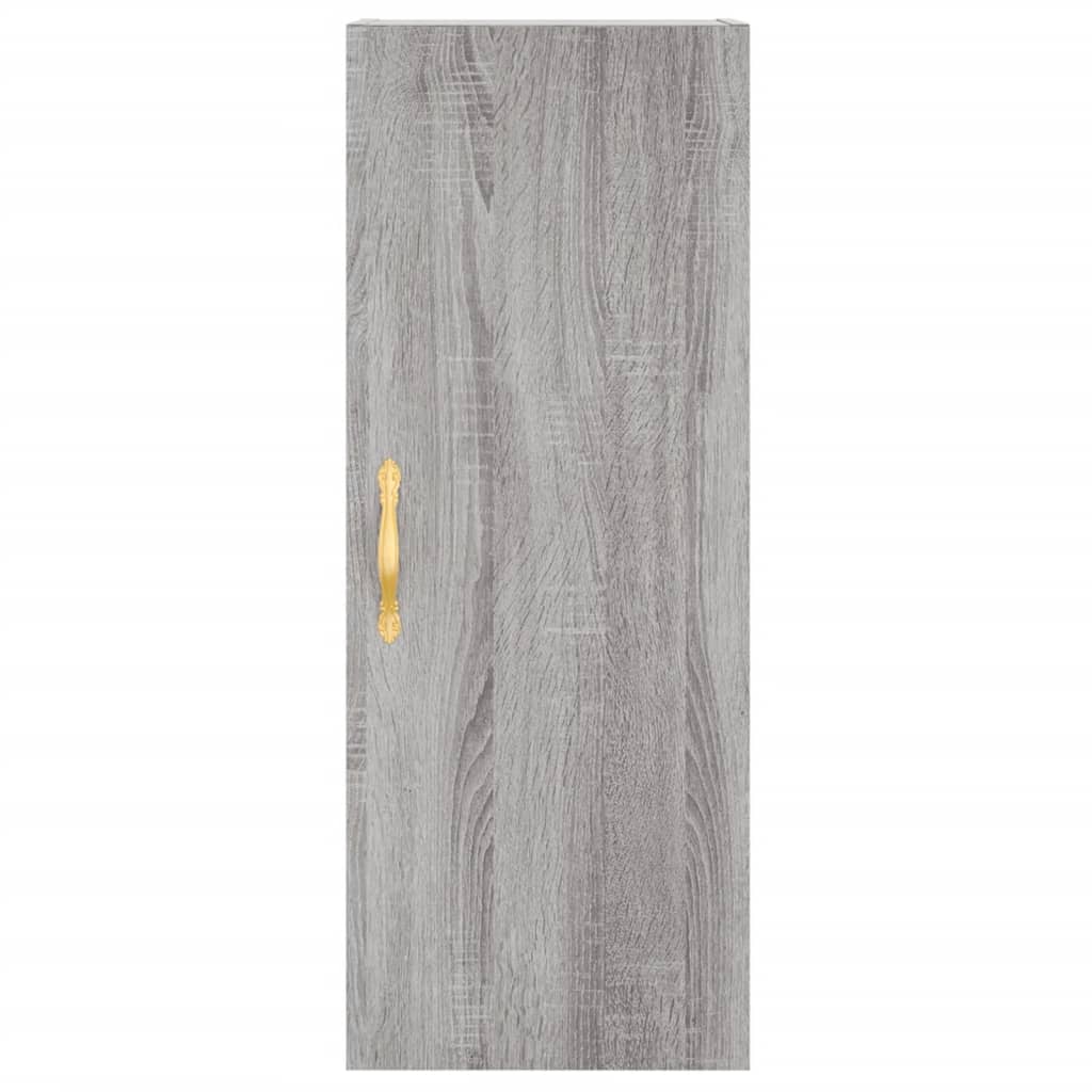 Μπουφές Sonoma Γκρι 34,5 x 34 x 180 εκ. από Επεξεργασμένο Ξύλο