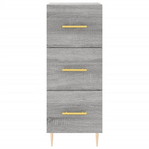 Μπουφές Sonoma Γκρι 34,5 x 34 x 180 εκ. από Επεξεργασμένο Ξύλο