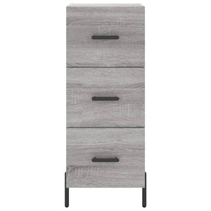 Μπουφές Sonoma Γκρι 34,5 x 34 x 180 εκ. από Επεξεργασμένο Ξύλο