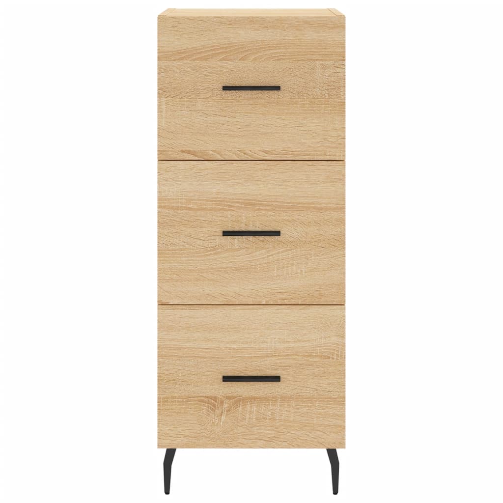Μπουφές Sonoma δρυς 34,5 x 34 x 180 εκ. από Επεξεργασμένο Ξύλο