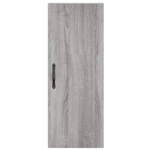 Μπουφές Sonoma Γκρι 34,5 x 34 x 180 εκ. από Επεξεργασμένο Ξύλο