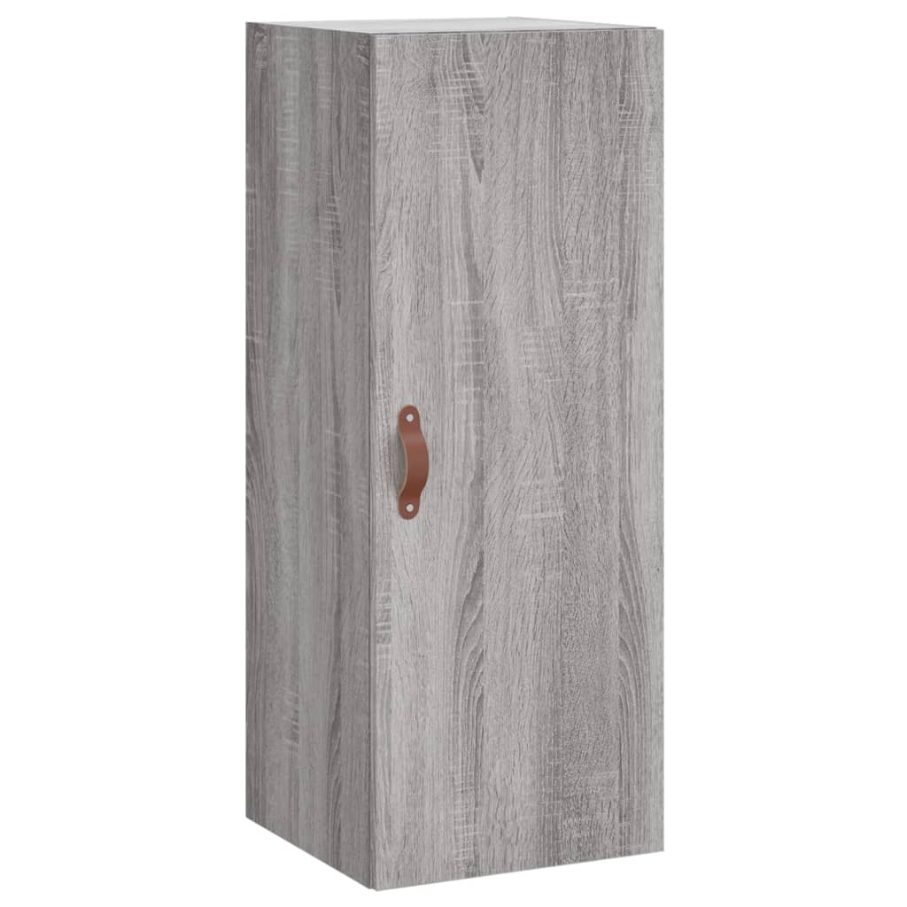 Μπουφές Sonoma Γκρι 34,5 x 34 x 180 εκ. από Επεξεργασμένο Ξύλο