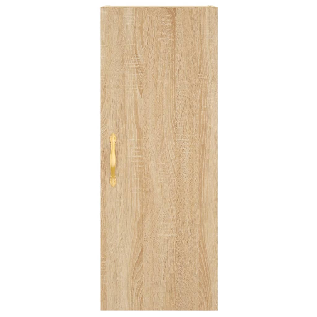Μπουφές Sonoma δρυς 34,5 x 34 x 180 εκ. από Επεξεργασμένο Ξύλο