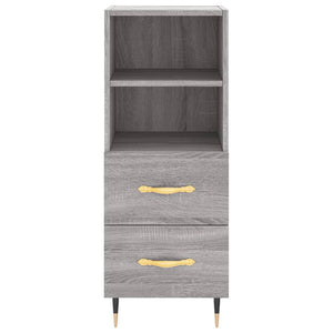 Μπουφές Sonoma Γκρι 34,5 x 34 x 180 εκ. από Επεξεργασμένο Ξύλο