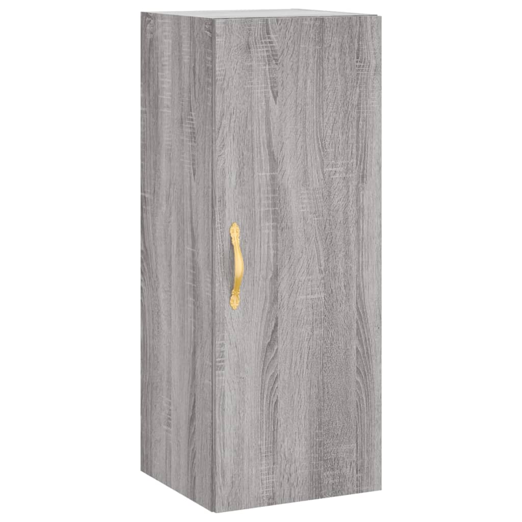 Μπουφές Sonoma Γκρι 34,5 x 34 x 180 εκ. από Επεξεργασμένο Ξύλο