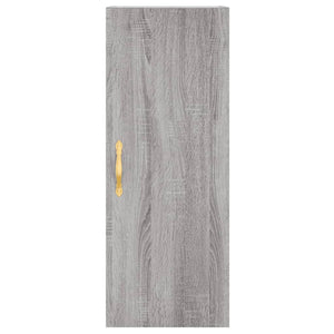 Μπουφές Sonoma Γκρι 34,5 x 34 x 180 εκ. από Επεξεργασμένο Ξύλο