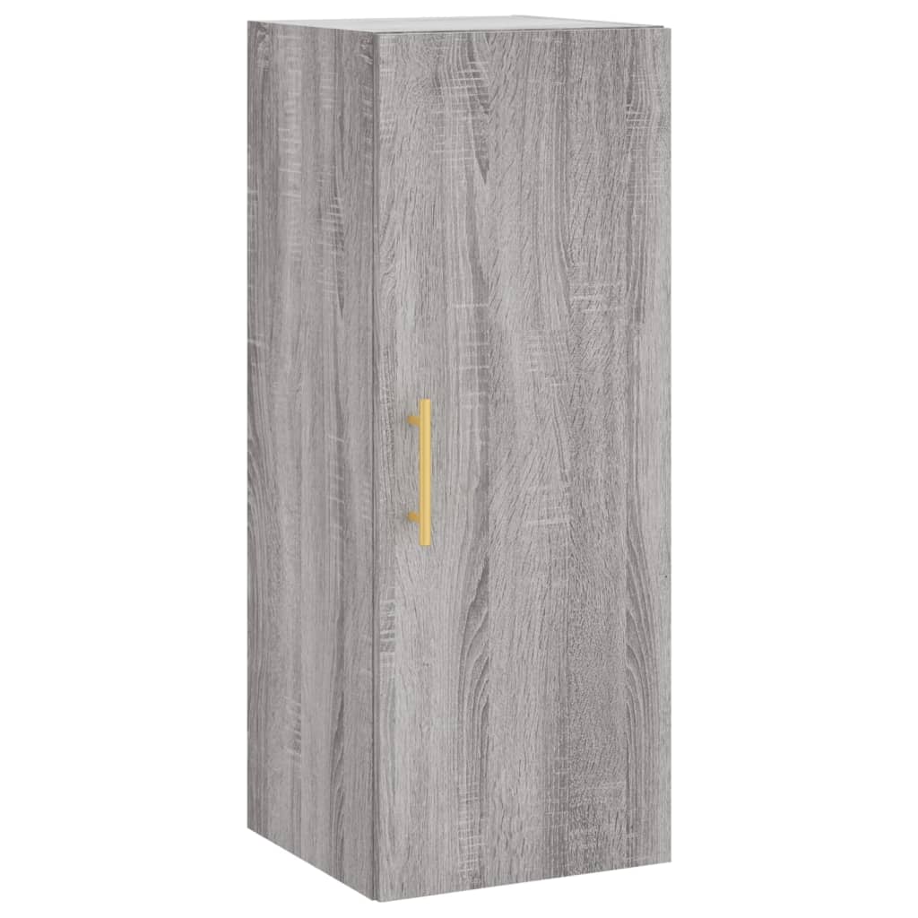 Μπουφές Sonoma Γκρι 34,5 x 34 x 180 εκ. από Επεξεργασμένο Ξύλο
