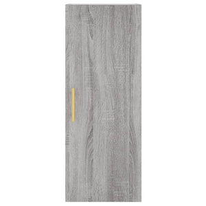 Μπουφές Sonoma Γκρι 34,5 x 34 x 180 εκ. από Επεξεργασμένο Ξύλο