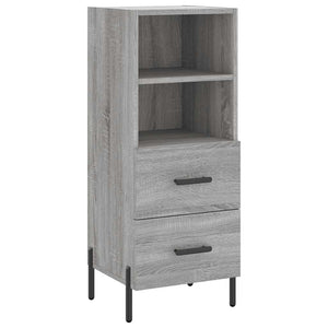 Μπουφές Sonoma Γκρι 34,5 x 34 x 180 εκ. από Επεξεργασμένο Ξύλο