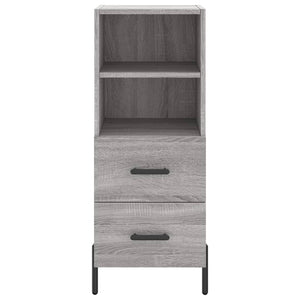 Μπουφές Sonoma Γκρι 34,5 x 34 x 180 εκ. από Επεξεργασμένο Ξύλο