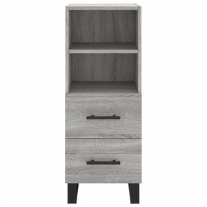 Μπουφές Sonoma Γκρι 34,5 x 34 x 180 εκ. από Επεξεργασμένο Ξύλο