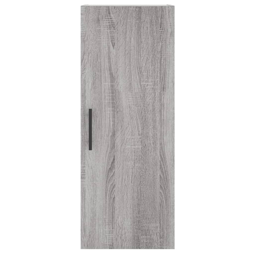 Μπουφές Sonoma Γκρι 34,5 x 34 x 180 εκ. από Επεξεργασμένο Ξύλο